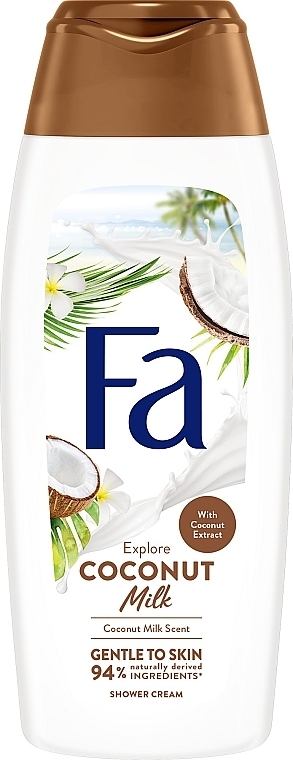 Shower Cream-Gel "Coconut Milk" - Fa Coconut Milk — photo N2