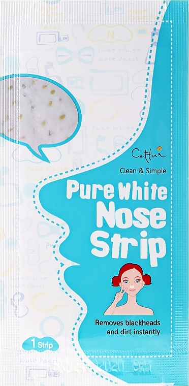 Cleansing Nose Pore Strips - Cettua Pure White Nose Strip — photo N12