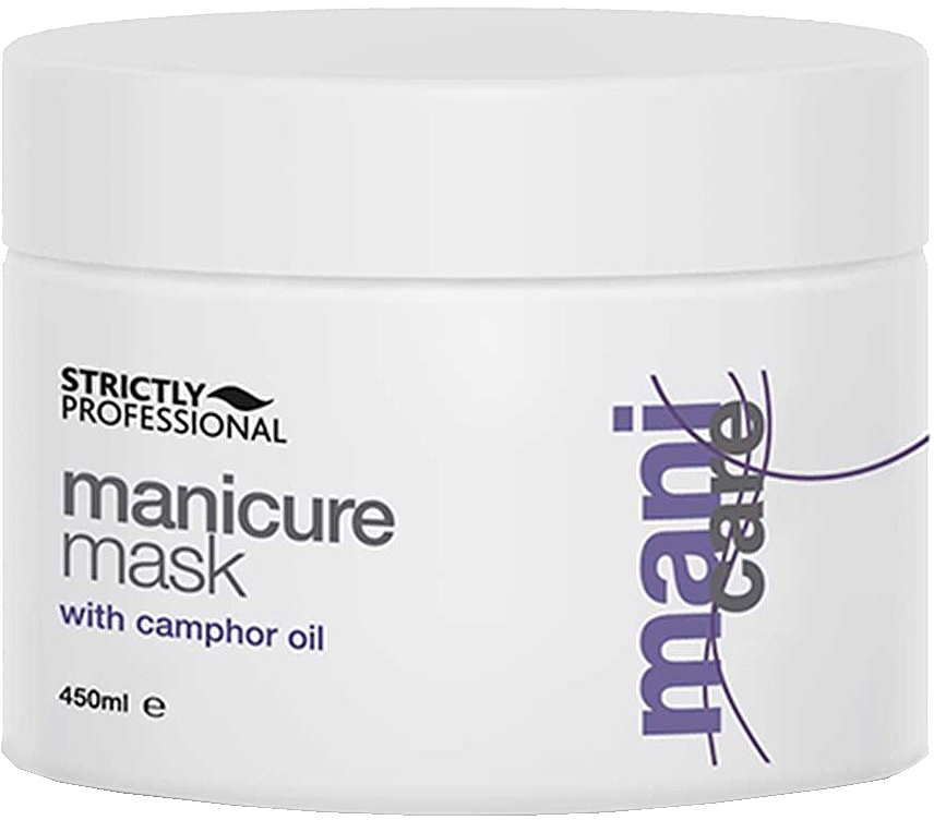 Hand Mask - Strictly Professional Mani Care Manicure Mask With Camphor Oil — photo N1