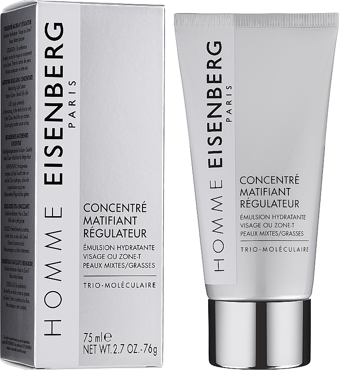 Face Concentrate - Jose Eisenberg Homme Mattifying Regulating Concentrate — photo N2