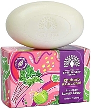 Fragrances, Perfumes, Cosmetics Rhubarb & Coconut Soap - The English Soap Company Travel Rhubarb & Coconut Burst Mini Soap