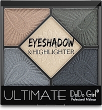 Makeup Palette - DoDo Girl Ultimate Eyeshadow & Highlighter — photo N7