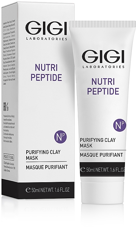 Cleansing Clay Mask - Gigi Nutri-Peptide Purifying Clay Mask — photo N2