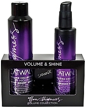 Fragrances, Perfumes, Cosmetics Set - Tigi Catwalk Volume & Shine (spr/250ml + gel/215ml + compact mirror)