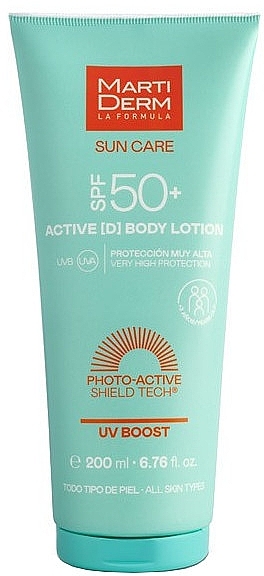 Body Lotion - MartiDerm Sun Care Active (D) Body Lotion SPF50+ — photo N1