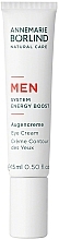 Eye Cream - Annemarie Borlind Men System Energy Boost Eye Cream — photo N1