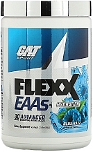 Dietary Supplement "Blue Razz" - GAT Sport Flexx EAAs + Hydration Blue Razz — photo N4