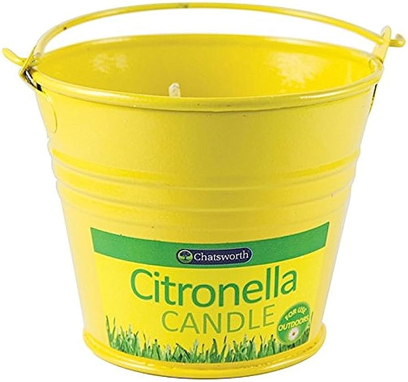 Citrus Garden Candle in Bucket - Chatsworth Citronella Metal Bucket Candle — photo N1