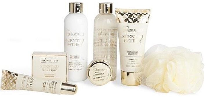 Set, 7 products - IDC Institute Scented Bath Gold — photo N2