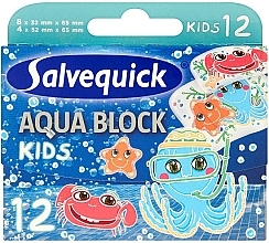 Kids Plasters - Salvequick Aqua Block Kids Slices — photo N6