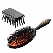 Fragrances, Perfumes, Cosmetics Hair Brush, dark ruby - Mason Pearson Handy Bristle Hair Brush B3 Dark Ruby