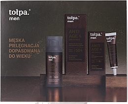 Set - Tolpa Men Anti Age & Skin Barrier Set (f/cr/50ml + eye/cr/10ml) — photo N1