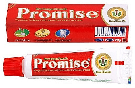 Toothpaste with Clove Oil - Mattes Promise — photo N1