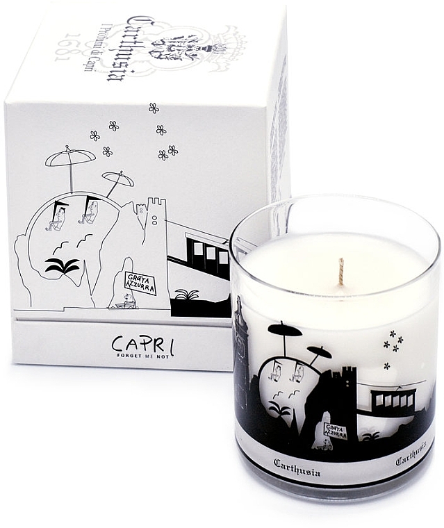 Carthusia Capri Forget Me Not - Scented Candle — photo N7