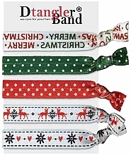 Fragrances, Perfumes, Cosmetics Hair Ties Set - Dtangler Band Merry Christmas Set