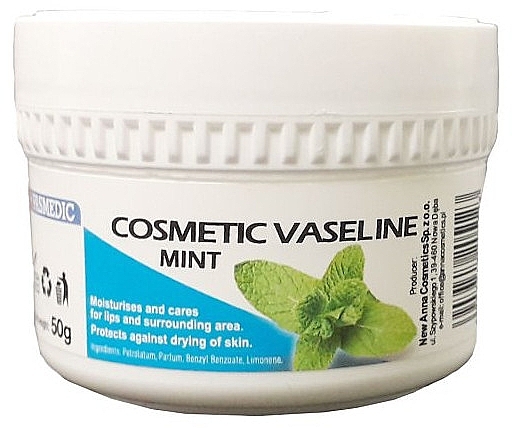 Face Cream - Pasmedic Cosmetic Vaseline Mint — photo N2