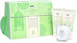 Fragrances, Perfumes, Cosmetics Citrus Set - Affinity Bay Truly Citrus Radiance Rescue (scrub/50ml + cr/50ml + candle)