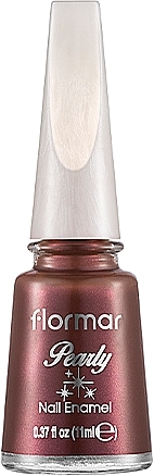 Nail Polish - Flormar Pearly Nail Enamel — photo N1