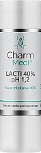 Fragrances, Perfumes, Cosmetics Lactic Acid 40% - Charmine Rose Charm Medi Lacti 40% pH 1.2