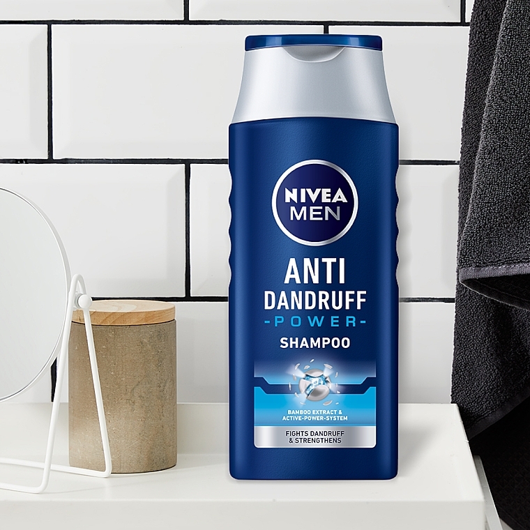 Men Anti-Dandruff Shampoo "Strengthening" - NIVEA MEN Anti-Dandruff Power Shampoo — photo N4