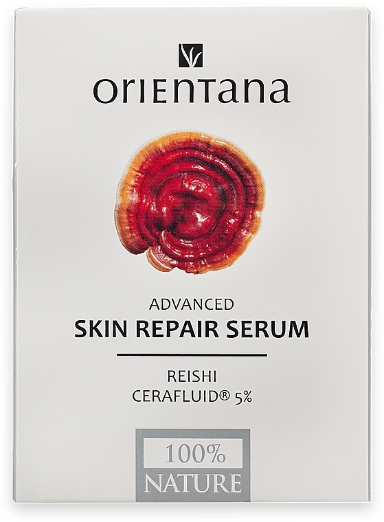 Face Serum - Orientana Advanced Skin Repair Serum Reishi Cerafluid 5% — photo N3