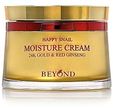 Fragrances, Perfumes, Cosmetics Moisturizing Face Cream - Beyond Happy Snail 24K Gold&Red Ginseng Moisture Cream