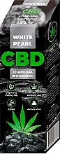 Charcoal Whitening Toothpaste  - VitalCare White Pearl CBD Charcoal Whitening Toothpaste — photo N2