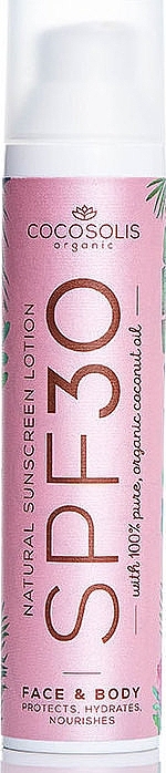 Sun Lotion SPF 30 - Cocosolis Natural Sunscreen Lotion SPF30 — photo N9