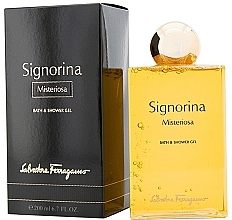 Fragrances, Perfumes, Cosmetics Salvatore Ferragamo Signorina Misteriosa - Shower Gel