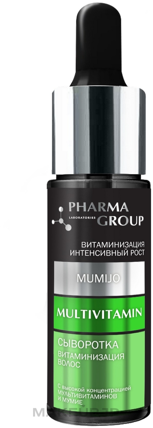Multivitamins & Mumijo Hair Serum - Pharma Group Laboratories — photo 14 ml