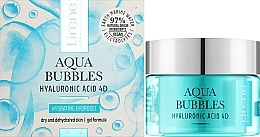 Moisturizing Facial Hydrogel - Lirene Aqua Bubbles Hyaluronic Acid 4D Hydrating Hydrogel — photo N12