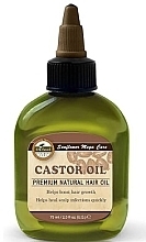 Natural Castor Hair Oil - Difeel Sunflower Mega Care Castor Oil Premium Natural Hair Oil — photo N1