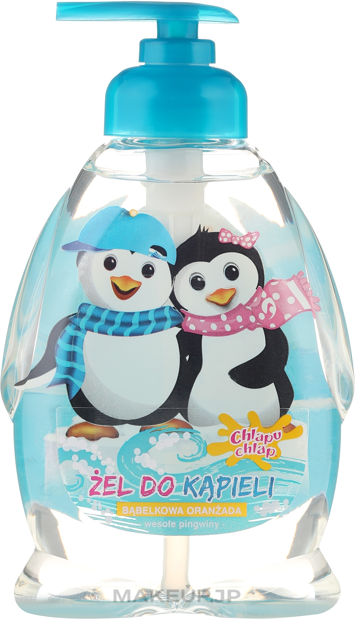 Kids Shower Gel "Penguins" - Chlapu Chlap Bath & Shower Gel — photo 370 ml