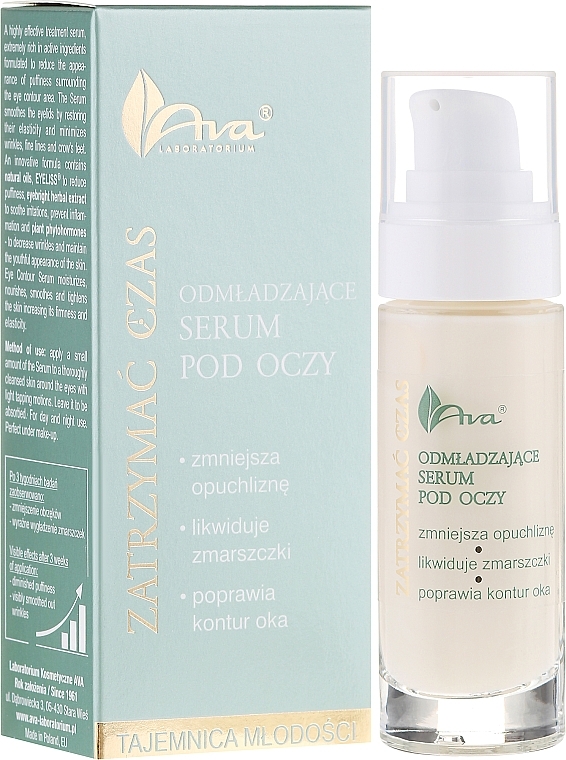 Eye Serum - Ava Laboratorium Stop Time Eye Contour Serum — photo N4