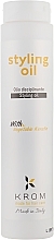 Hair Styling Oil with Vegetable Keratin - Krom K Style — photo N7