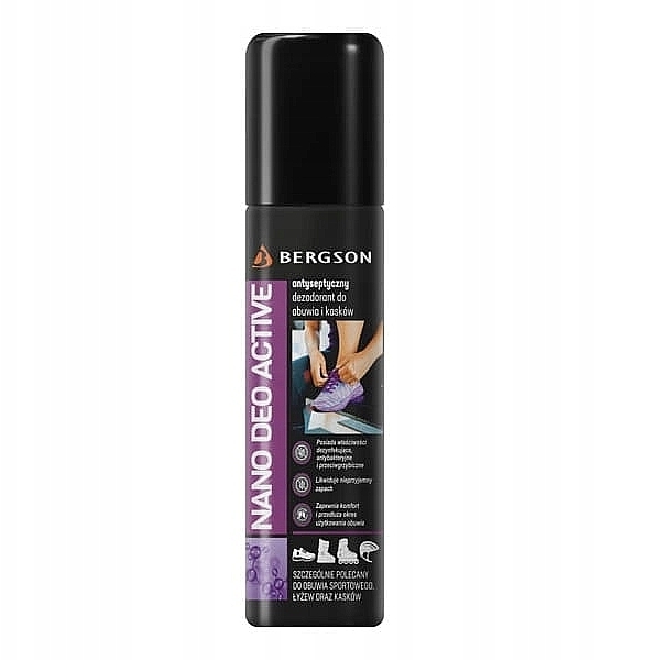 Shoe & Helmet Antiseptic Deodorant - Bergson Nano Deo Active — photo N2