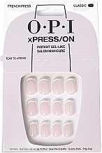 False Nail Sey - OPI Xpress/On French Press — photo N1