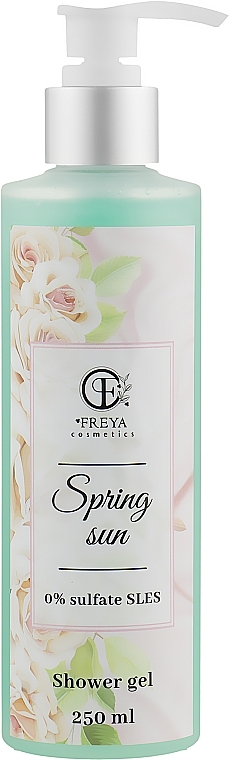 Sulfate-Free Shower Gel - Freya Cosmetics Spring Sun Shower Gel — photo N1