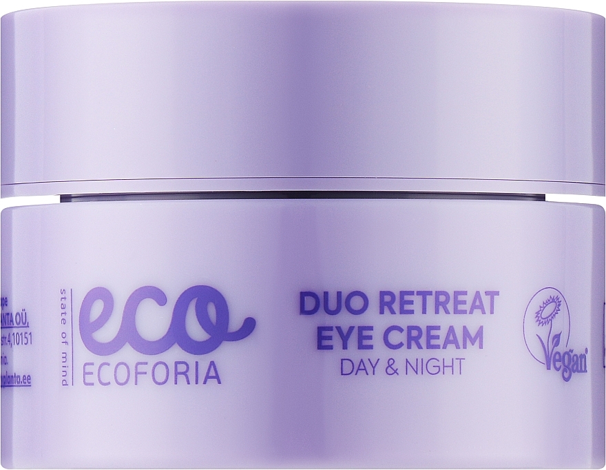 Eye Cream - Ecoforia Lavender Clouds Duo Retreat Eye Cream — photo N1