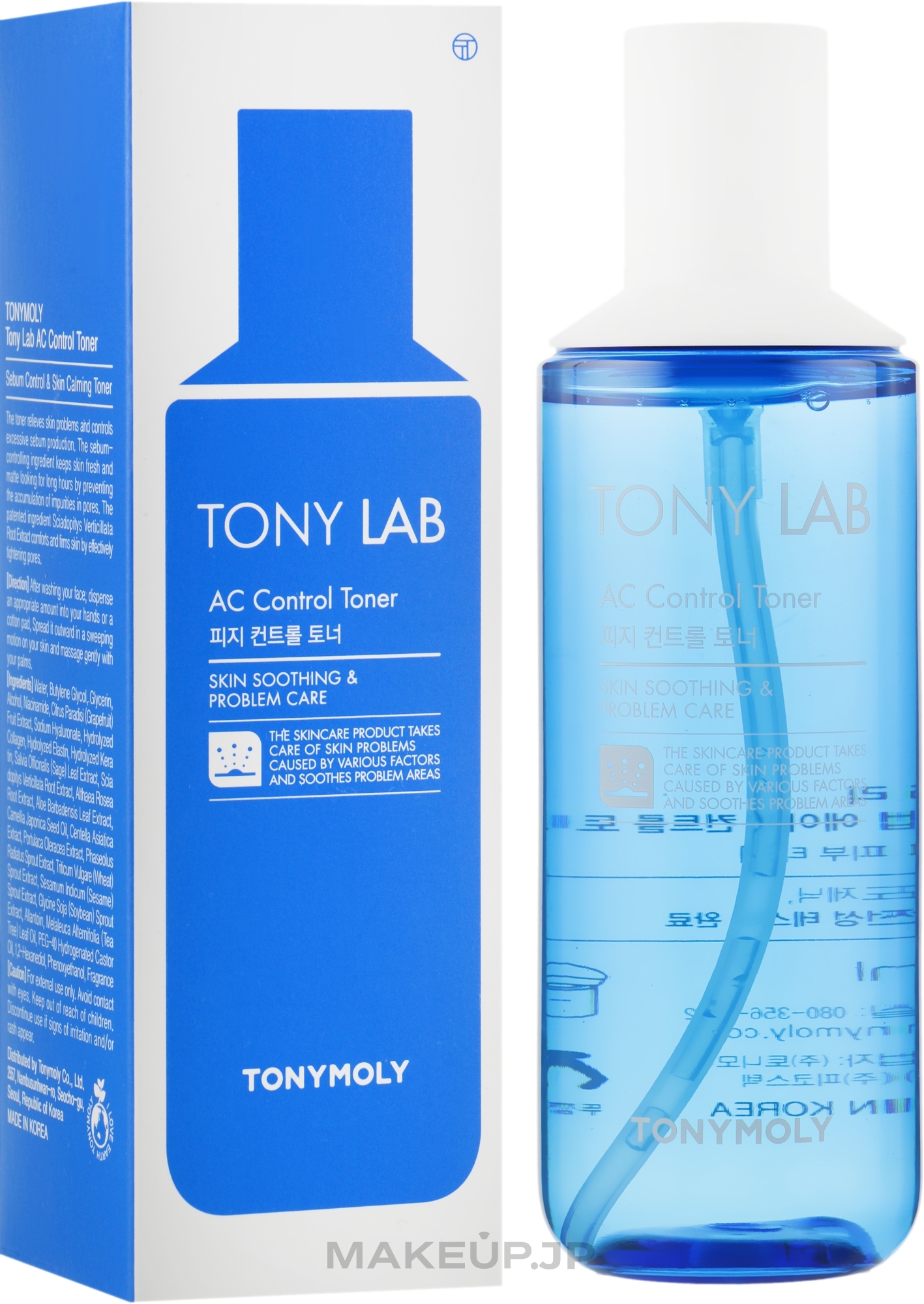 Toner for Problem Skin - Tony Moly Tony Lab AC Control Toner — photo 180 ml