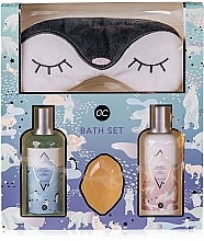 Set - Accentra Happy Holidays Bath Set (sh/gel/100ml + b/lot/100ml + soap/50g + mask) — photo N1