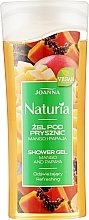 Fragrances, Perfumes, Cosmetics Shower Gel "Mango and Papaya" - Joanna Naturia Mango and Papaya Shower Gel