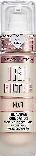 Foundation - Makeup Revolution IRL Filter Longwear Foundation — photo N3