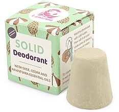 Fragrances, Perfumes, Cosmetics Solid Deodorant "Sage, Cedar & Ravintsara" - Lamazuna Solid Deodorant With Sage, Cedar & Ravintsara