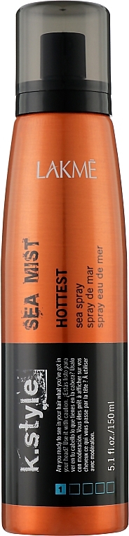 Mattifying Hair Spray - Lakme K.style Hottest Sea Mist Sea Spray — photo N1