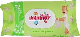 Fragrances, Perfumes, Cosmetics Aloe Extract Wet Wipes with a Valve for Kids, 72 pcs. - Discount Extra