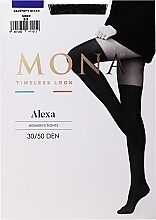 Alexa Tights 30/50 Den, nero - MONA — photo N9