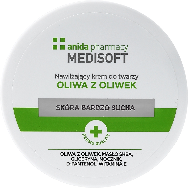 Olive Oil Moisturizing Face Cream - Anida Medisoft — photo N1