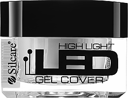 Nail Gel Polish - Silcare Light Led Gel Cover — photo N5