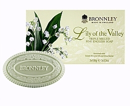 Fragrances, Perfumes, Cosmetics Soap - Bronnley Lily of the Valley Soap